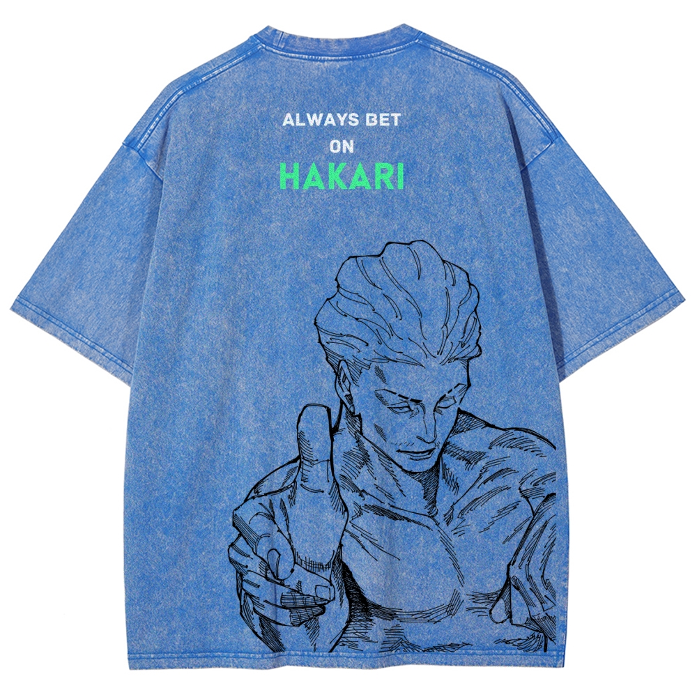 Jujutsu Kaisen Unisex Fit Washed T-Shirt 2601016135