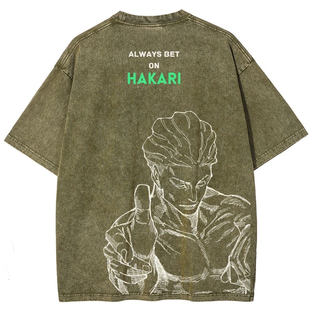 Jujutsu Kaisen Unisex Fit Washed T-Shirt 2601016135