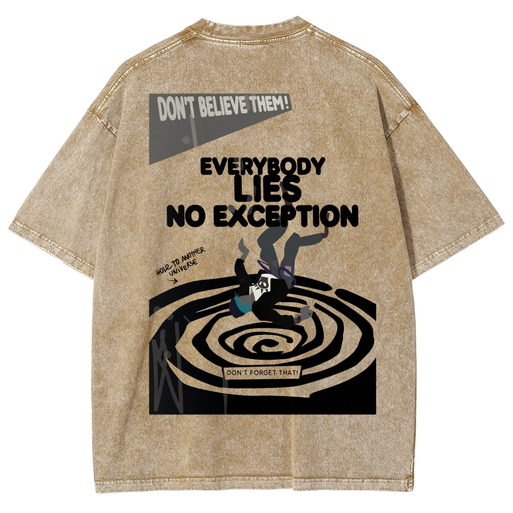 Life Is Strange Unisex Fit Washed T-Shirt 2601016275