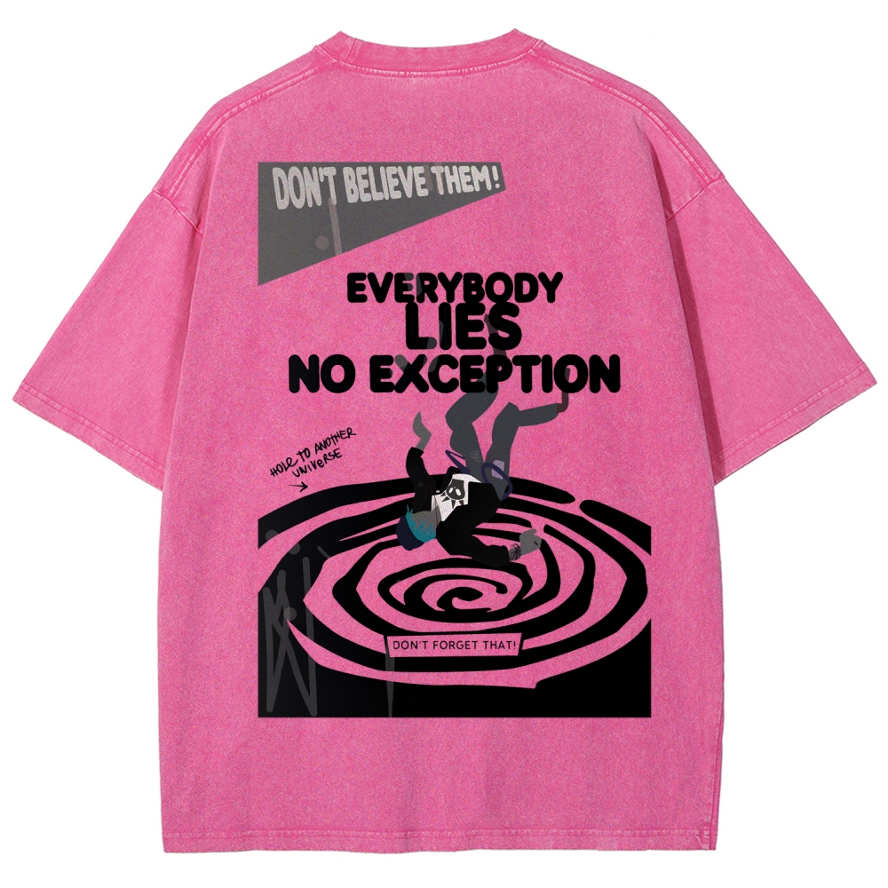 Life Is Strange Unisex Fit Washed T-Shirt 2601016275