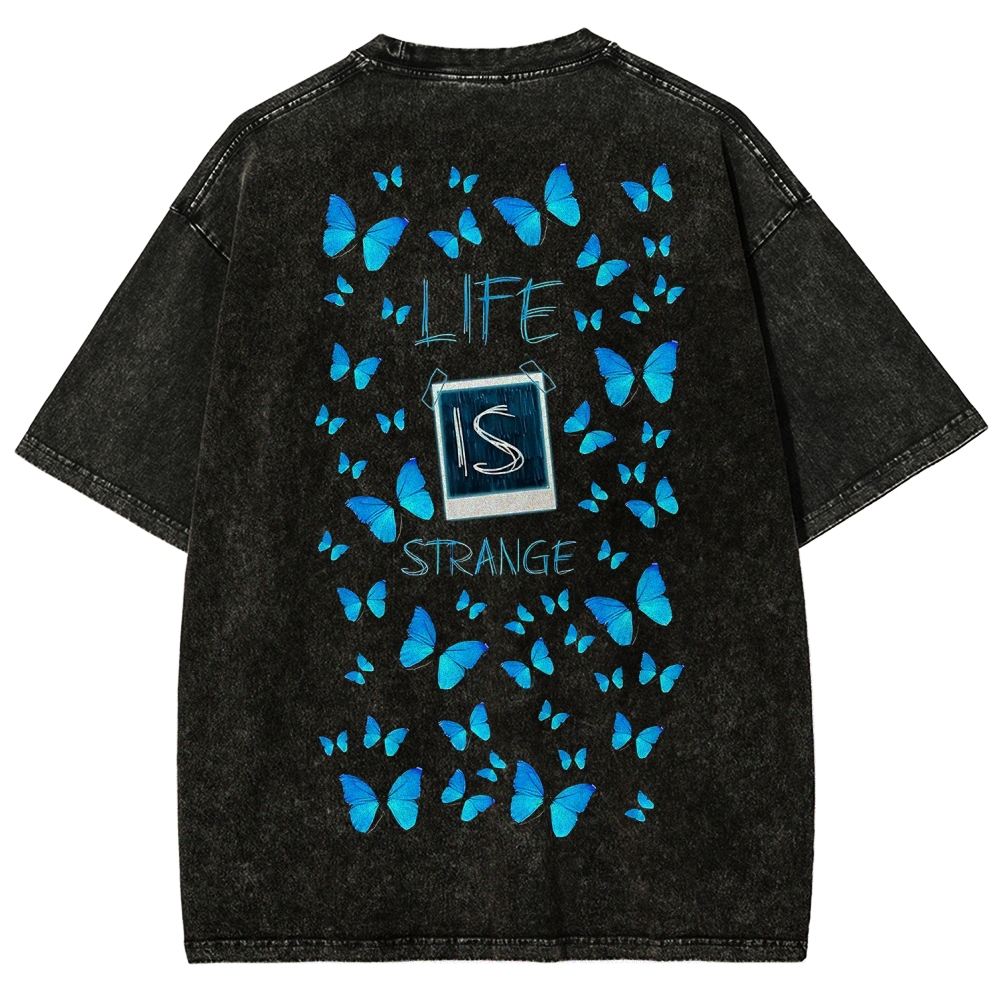 Life Is Strange Unisex Fit Washed T-Shirt 2601016360