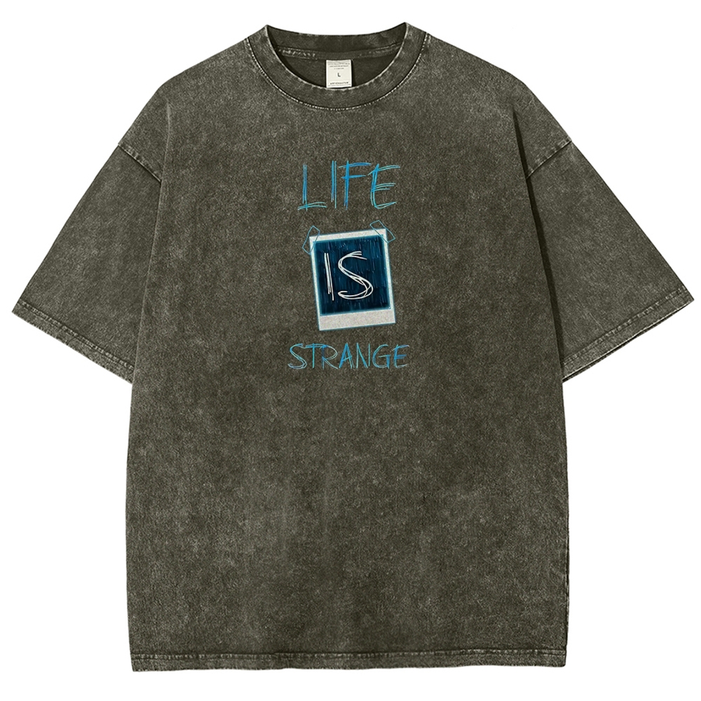 Life Is Strange Unisex Fit Washed T-Shirt 2601016360
