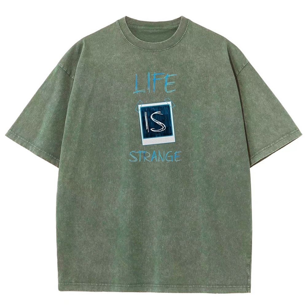 Life Is Strange Unisex Fit Washed T-Shirt 2601016360
