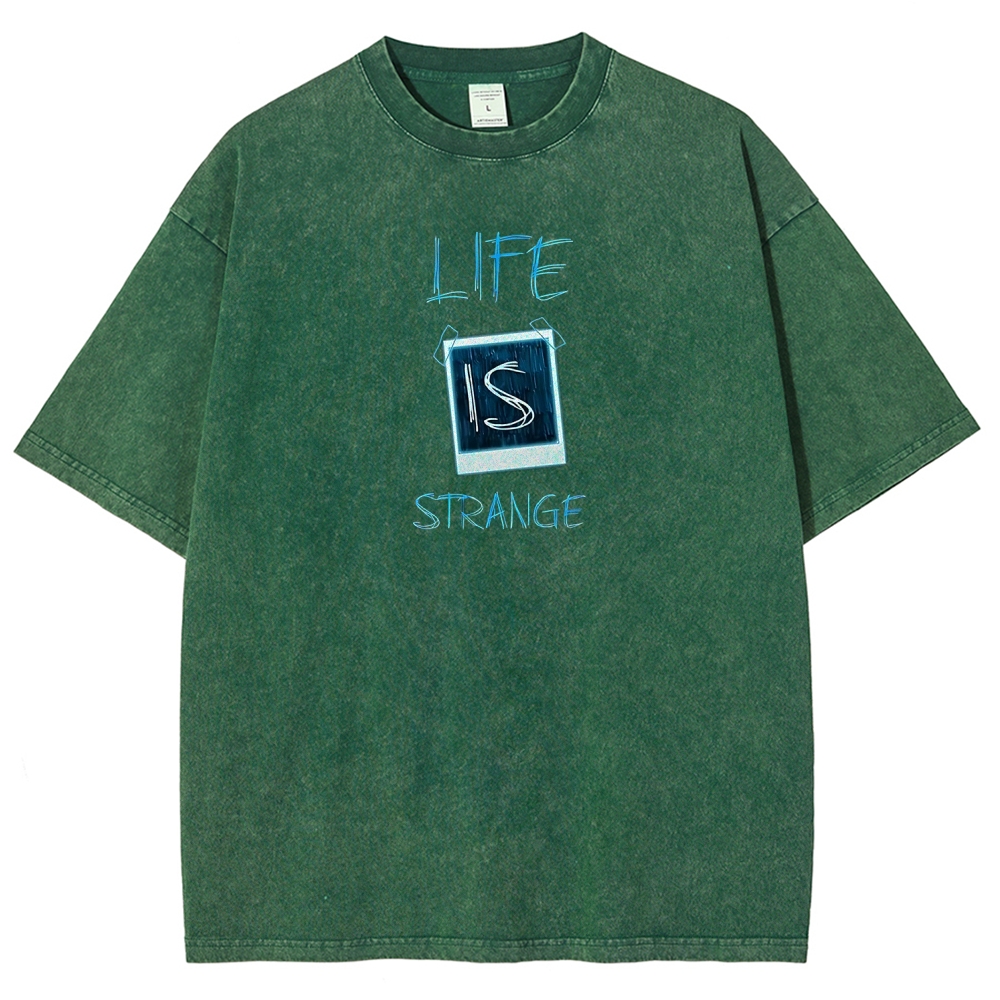 Life Is Strange Unisex Fit Washed T-Shirt 2601016360