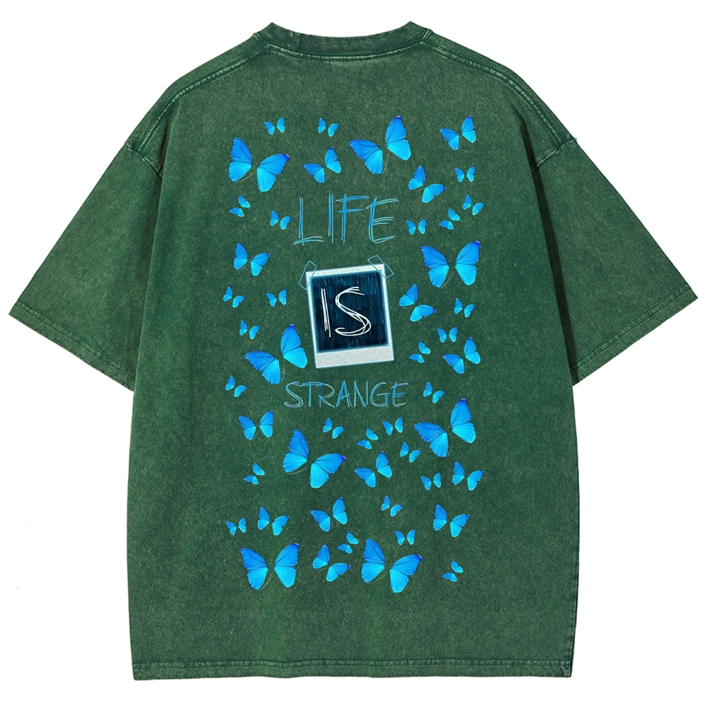 Life Is Strange Unisex Fit Washed T-Shirt 2601016360