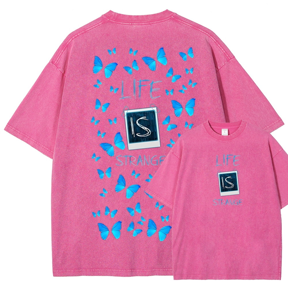 Life Is Strange Unisex Fit Washed T-Shirt 2601016360