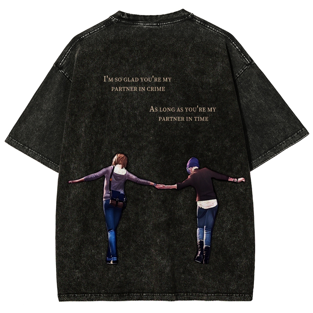 Life Is Strange Unisex Fit Washed T-Shirt 2601016532