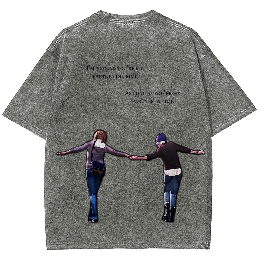 Life Is Strange Unisex Fit Washed T-Shirt 2601016532