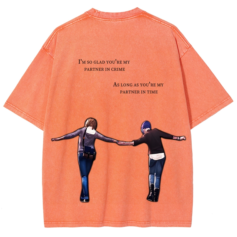 Life Is Strange Unisex Fit Washed T-Shirt 2601016532