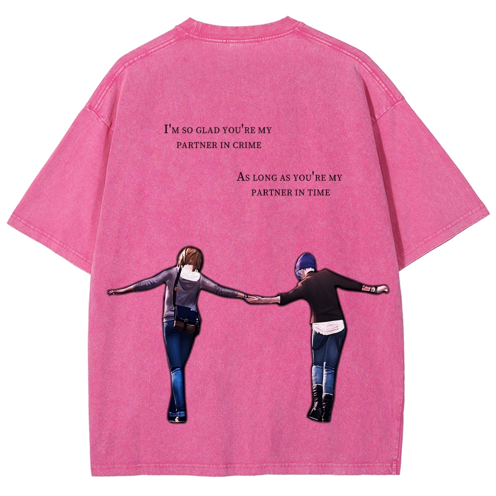 Life Is Strange Unisex Fit Washed T-Shirt 2601016532