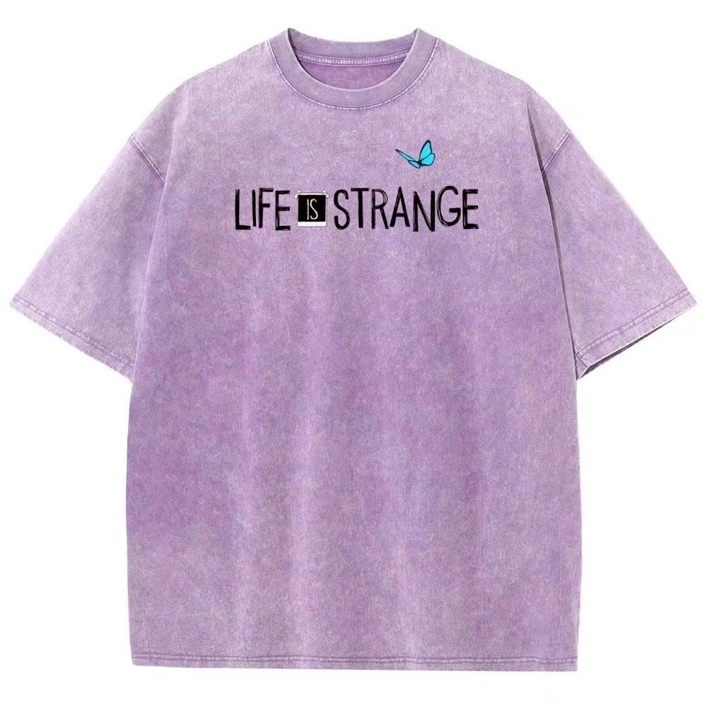 Life Is Strange Unisex Fit Washed T-Shirt 2601016598