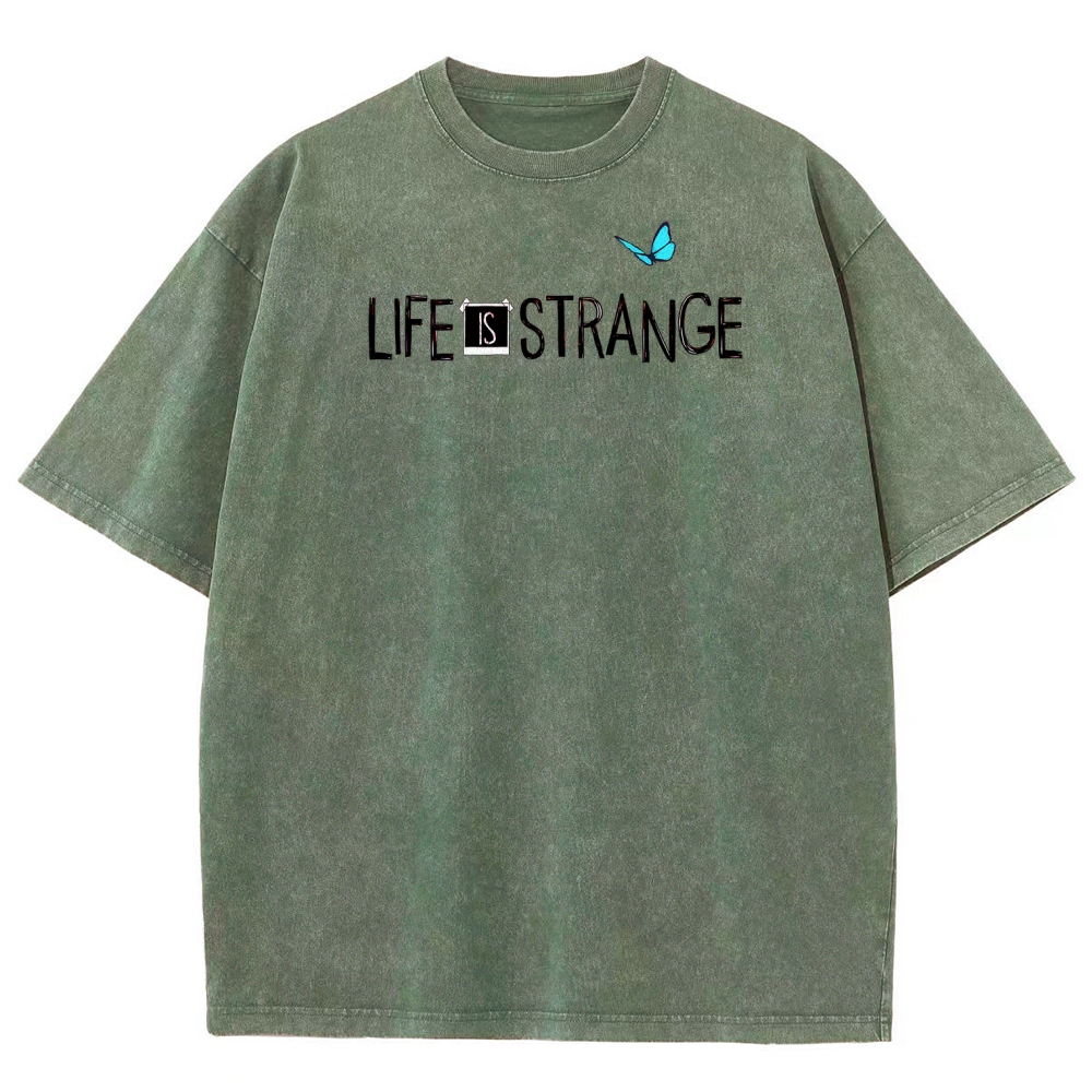 Life Is Strange Unisex Fit Washed T-Shirt 2601016598