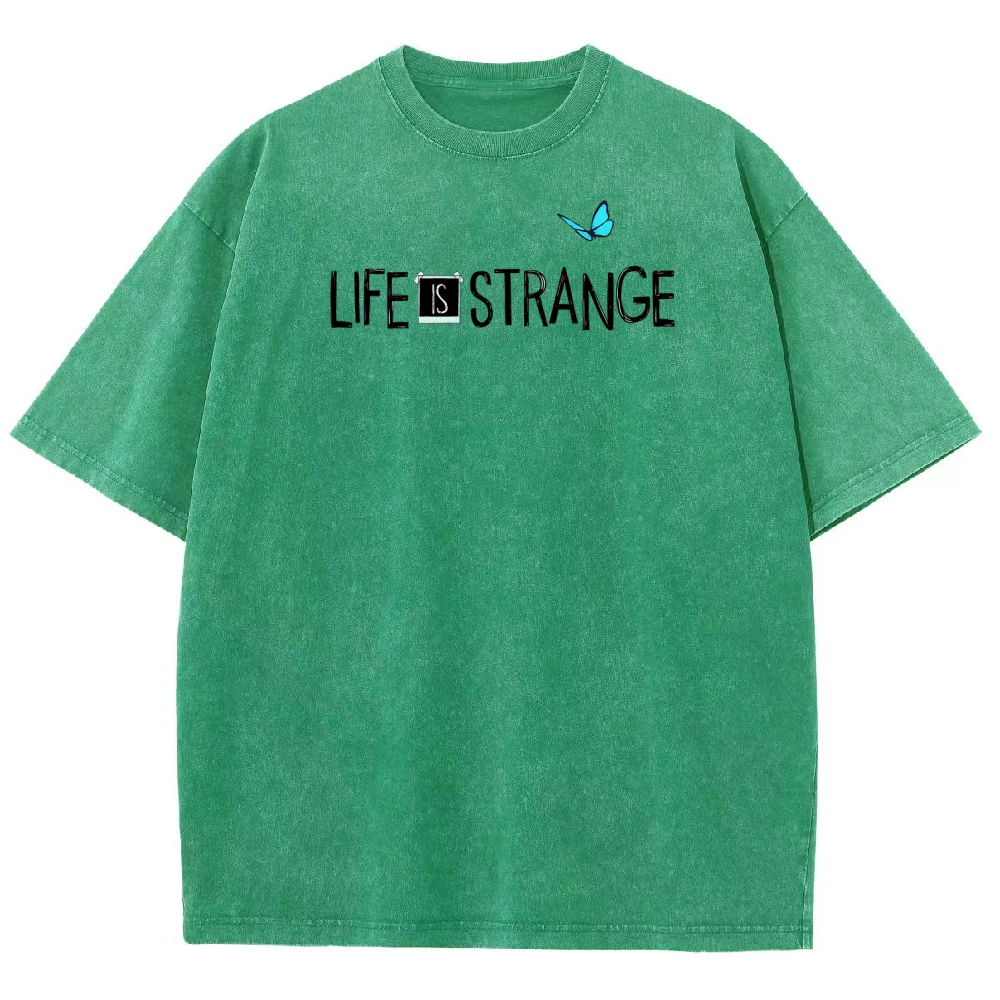 Life Is Strange Unisex Fit Washed T-Shirt 2601016598