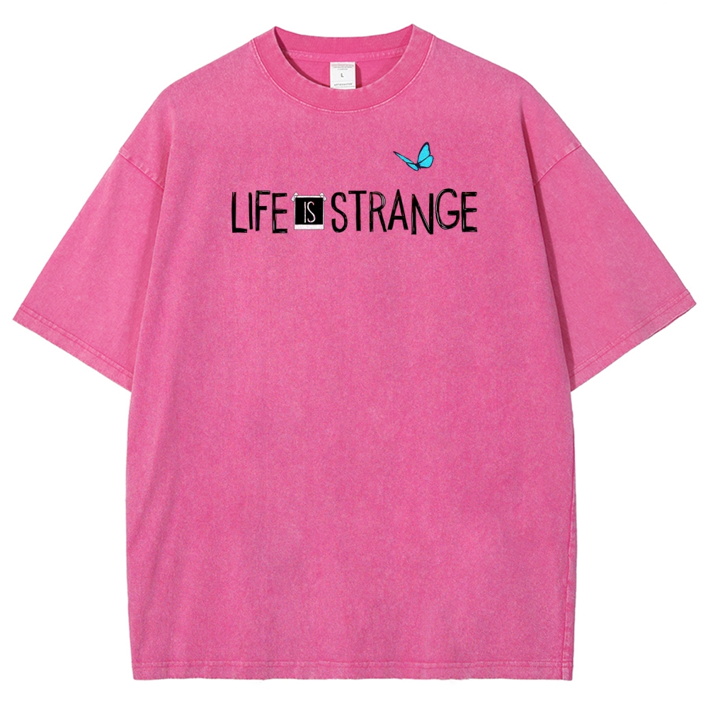 Life Is Strange Unisex Fit Washed T-Shirt 2601016598
