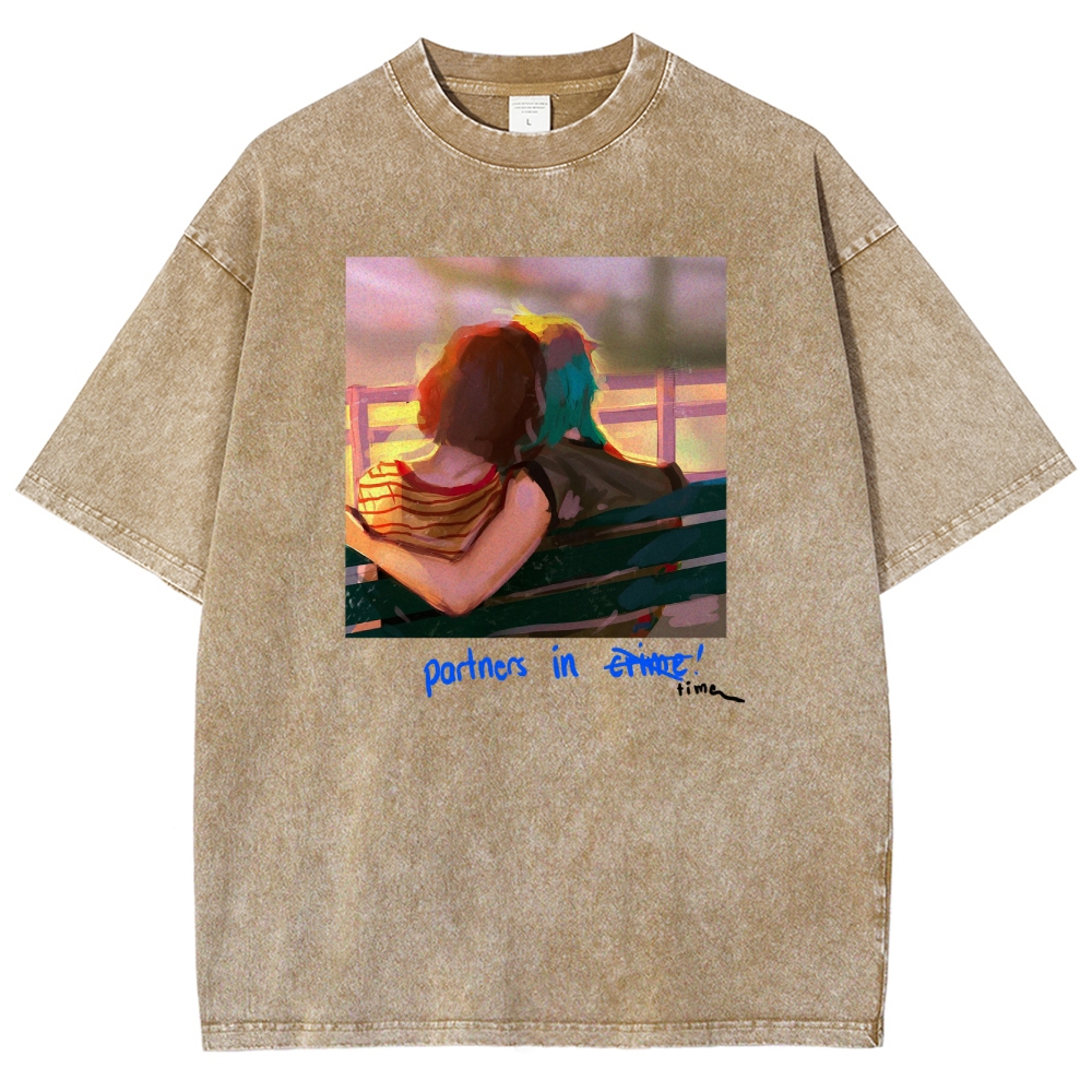 Life Is Strange Unisex Fit Washed T-Shirt 2601016666