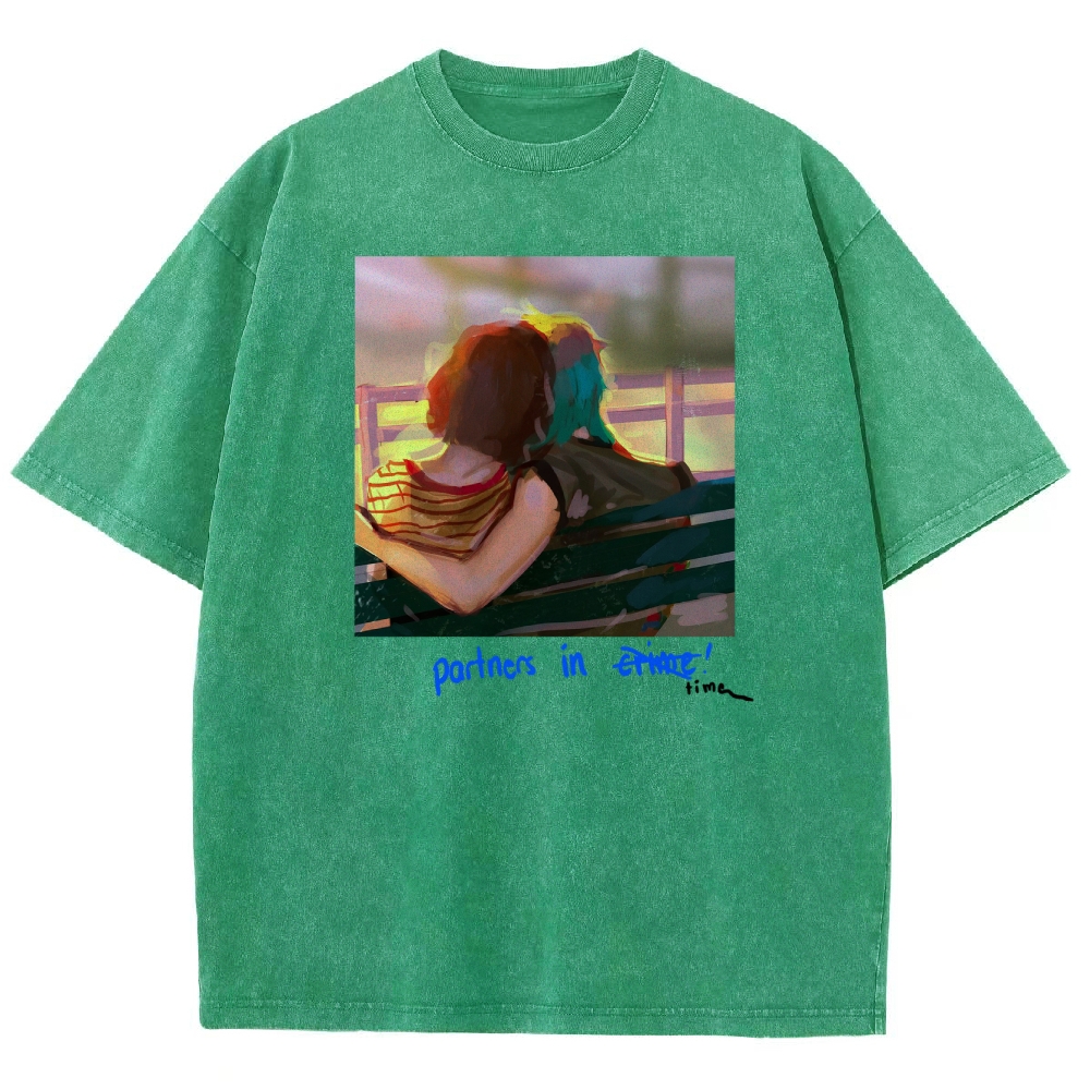 Life Is Strange Unisex Fit Washed T-Shirt 2601016666