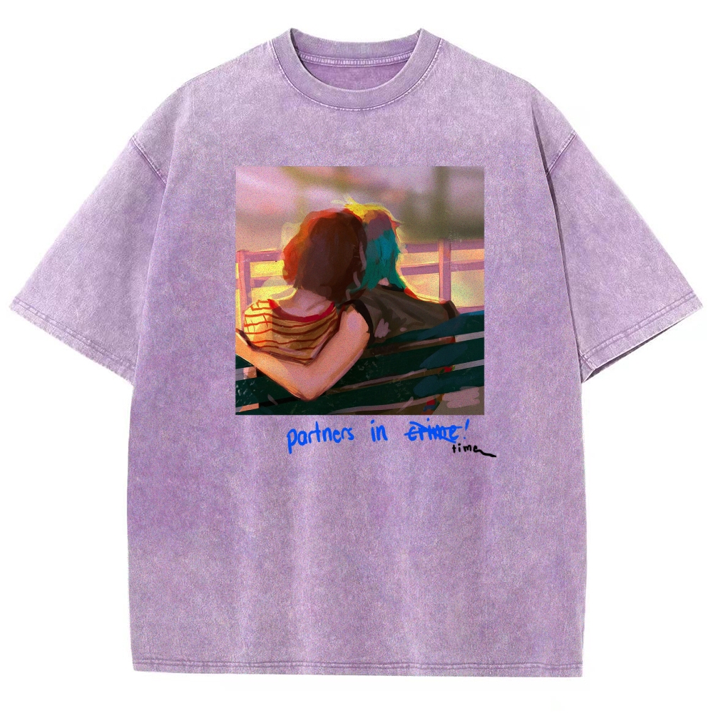 Life Is Strange Unisex Fit Washed T-Shirt 2601016666