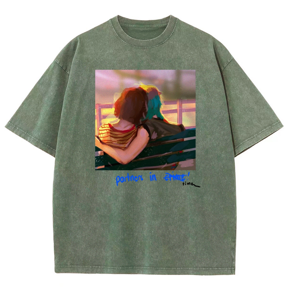 Life Is Strange Unisex Fit Washed T-Shirt 2601016666