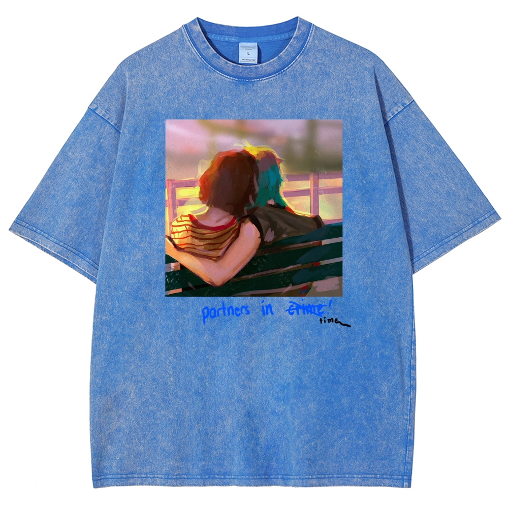 Life Is Strange Unisex Fit Washed T-Shirt 2601016666