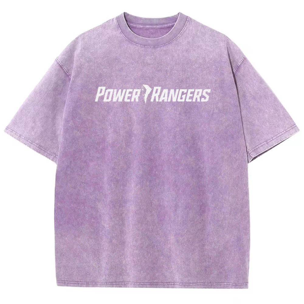 Power Rangers Unisex Fit Washed T-Shirt 2601017174