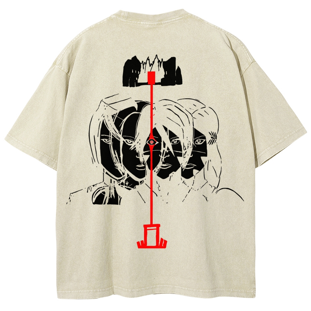 Unisex Fit Washed T-Shirt 2601017205