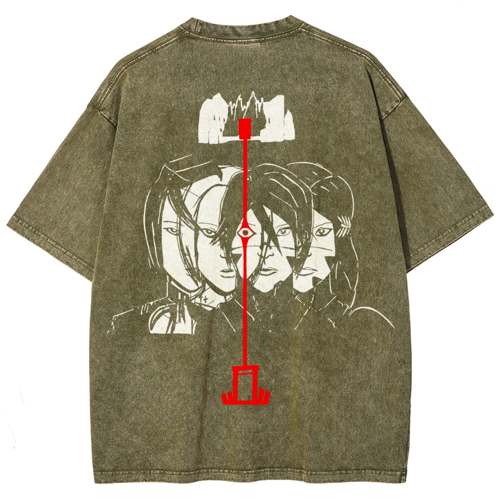 Unisex Fit Washed T-Shirt 2601017205