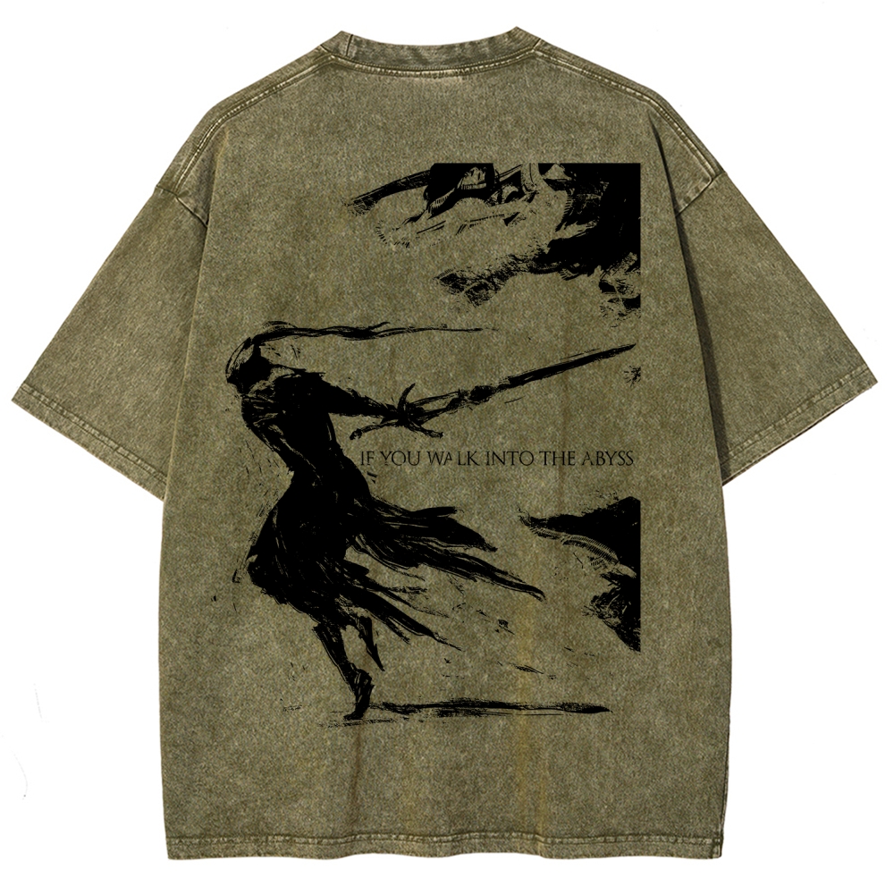 Dark Souls Unisex Fit Washed T-Shirt 2601017838