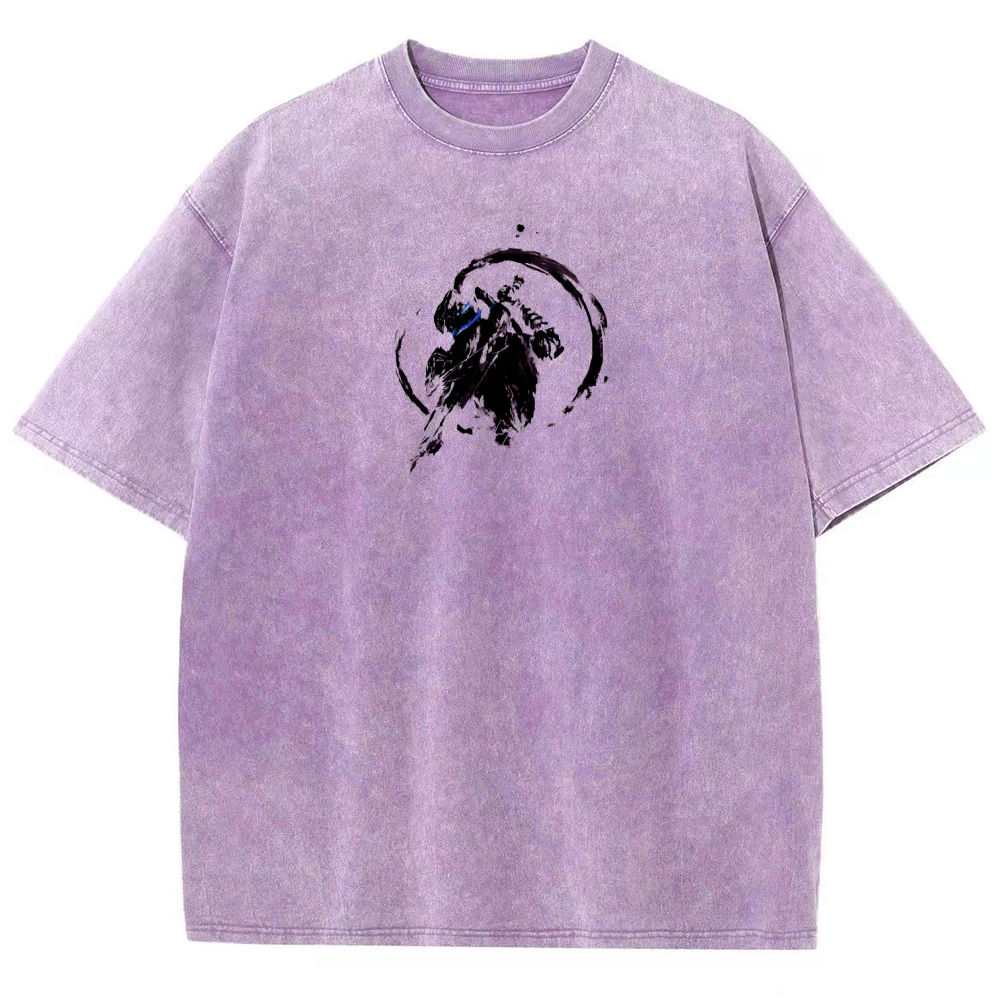 Dark Souls Unisex Fit Washed T-Shirt 2601017889