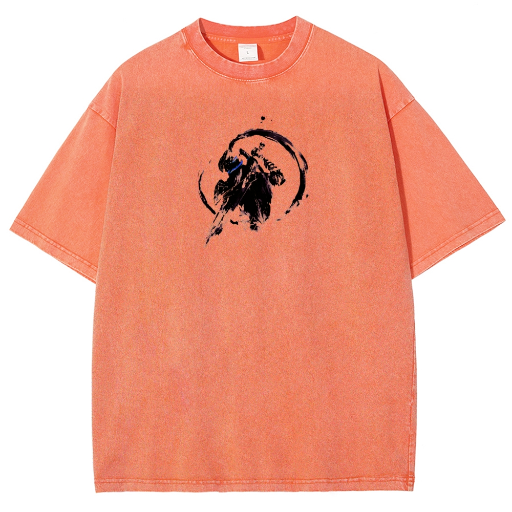 Dark Souls Unisex Fit Washed T-Shirt 2601017889