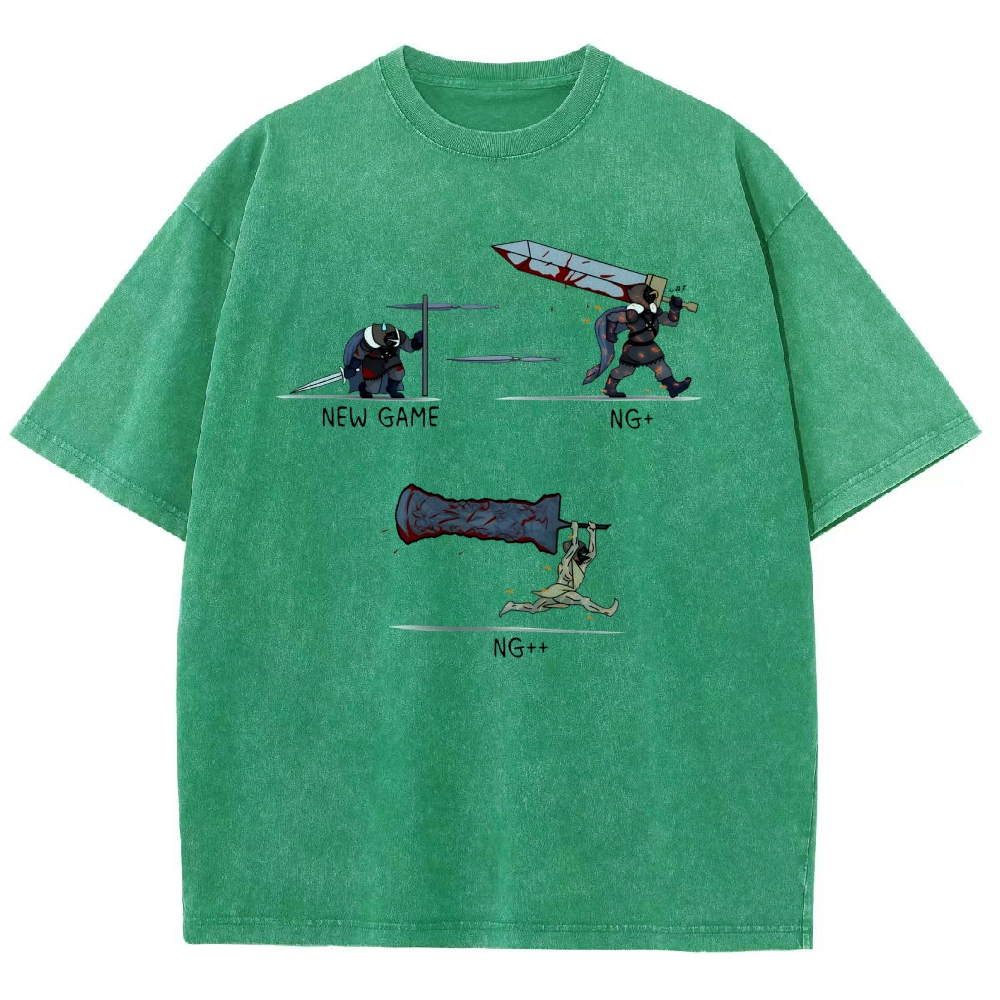 Dark Souls Unisex Fit Washed T-Shirt 2601017902