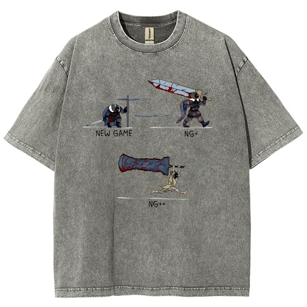 Dark Souls Unisex Fit Washed T-Shirt 2601017902