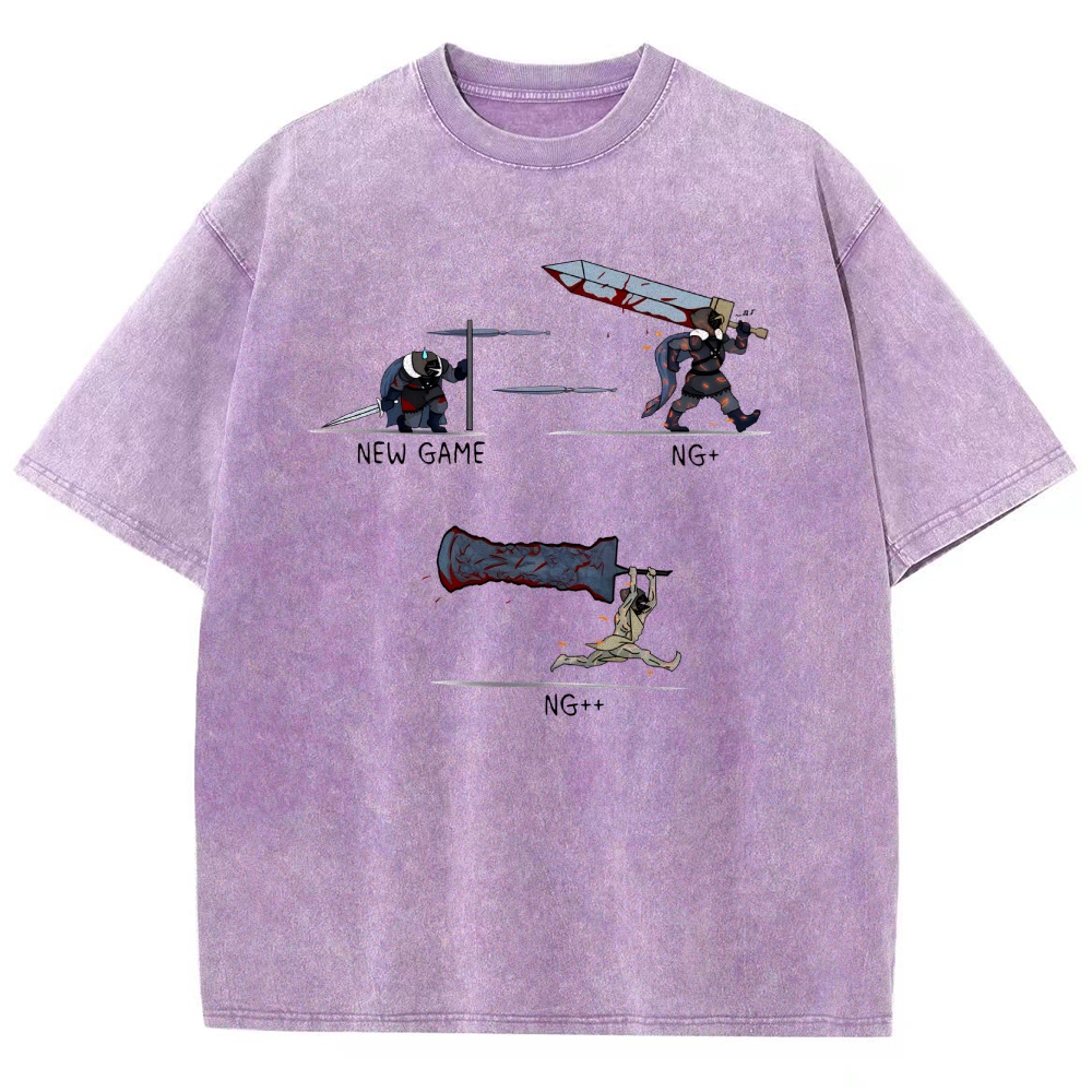 Dark Souls Unisex Fit Washed T-Shirt 2601017902