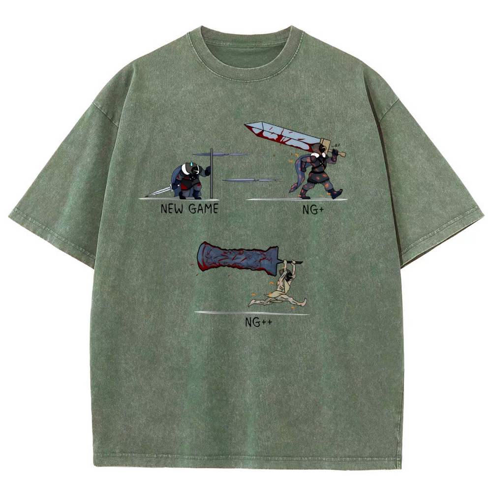 Dark Souls Unisex Fit Washed T-Shirt 2601017902