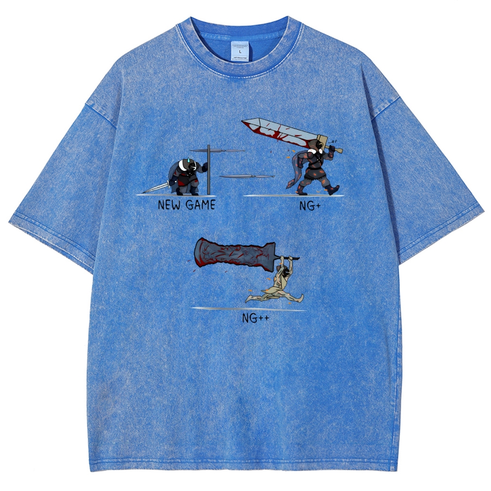 Dark Souls Unisex Fit Washed T-Shirt 2601017902