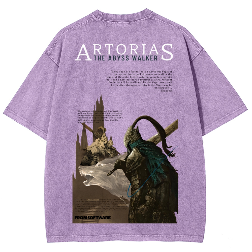Dark Souls Unisex Fit Washed T-Shirt 2601018004