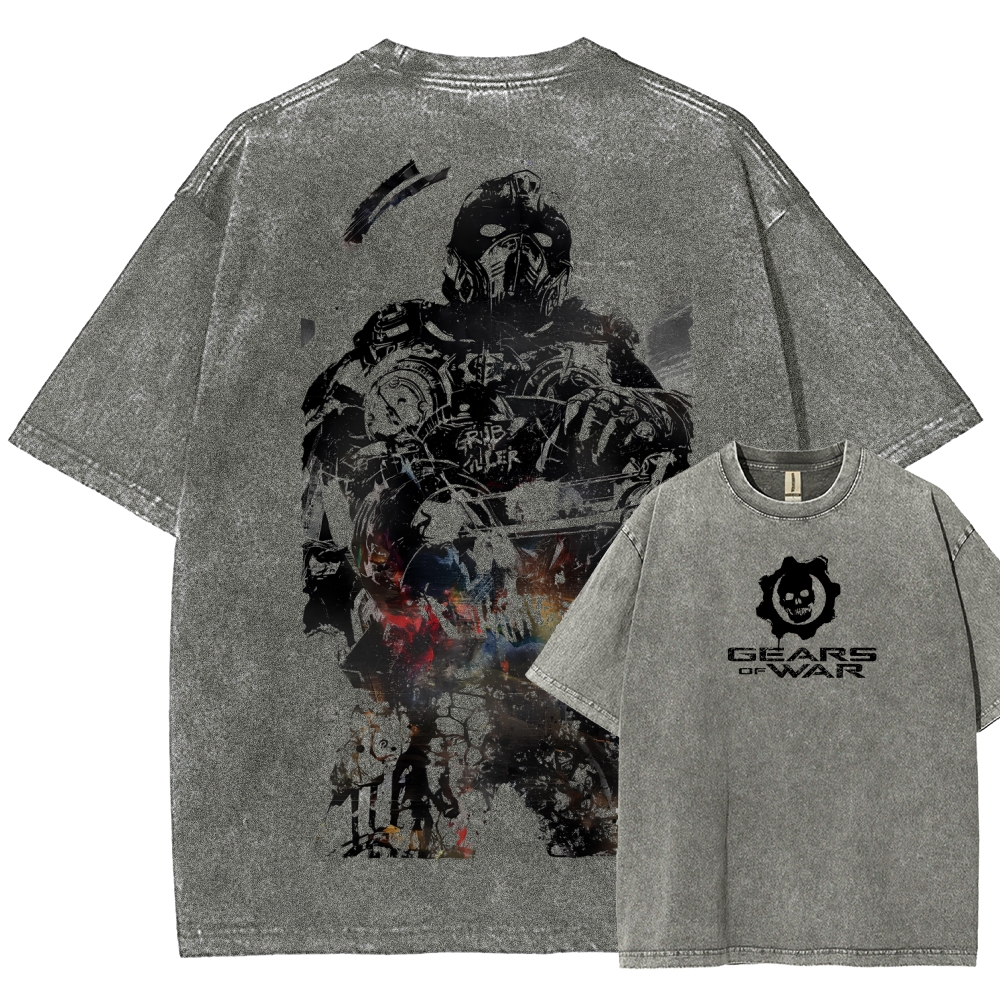 Gears of War Unisex Fit Washed T-Shirt 2601018226