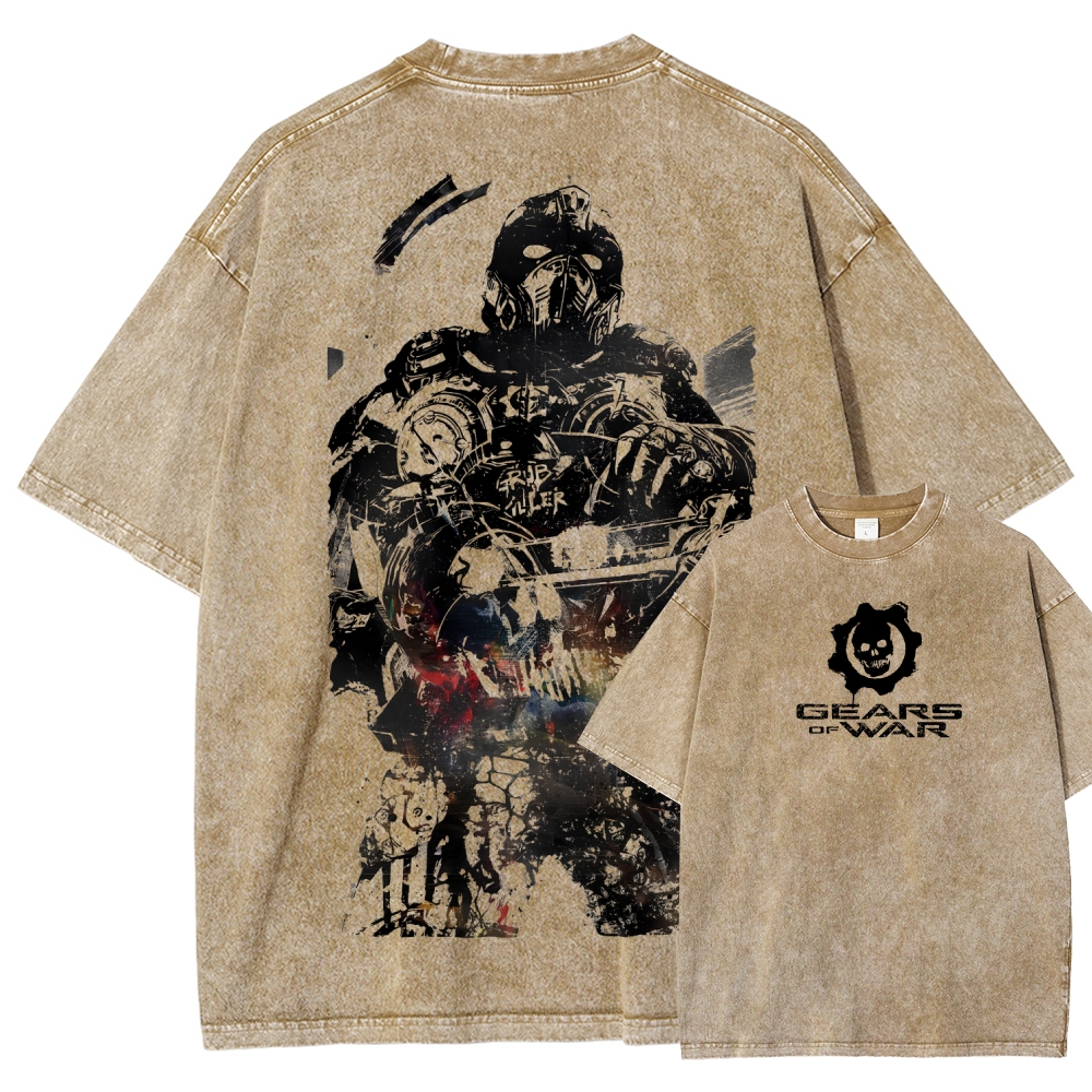 Gears of War Unisex Fit Washed T-Shirt 2601018226