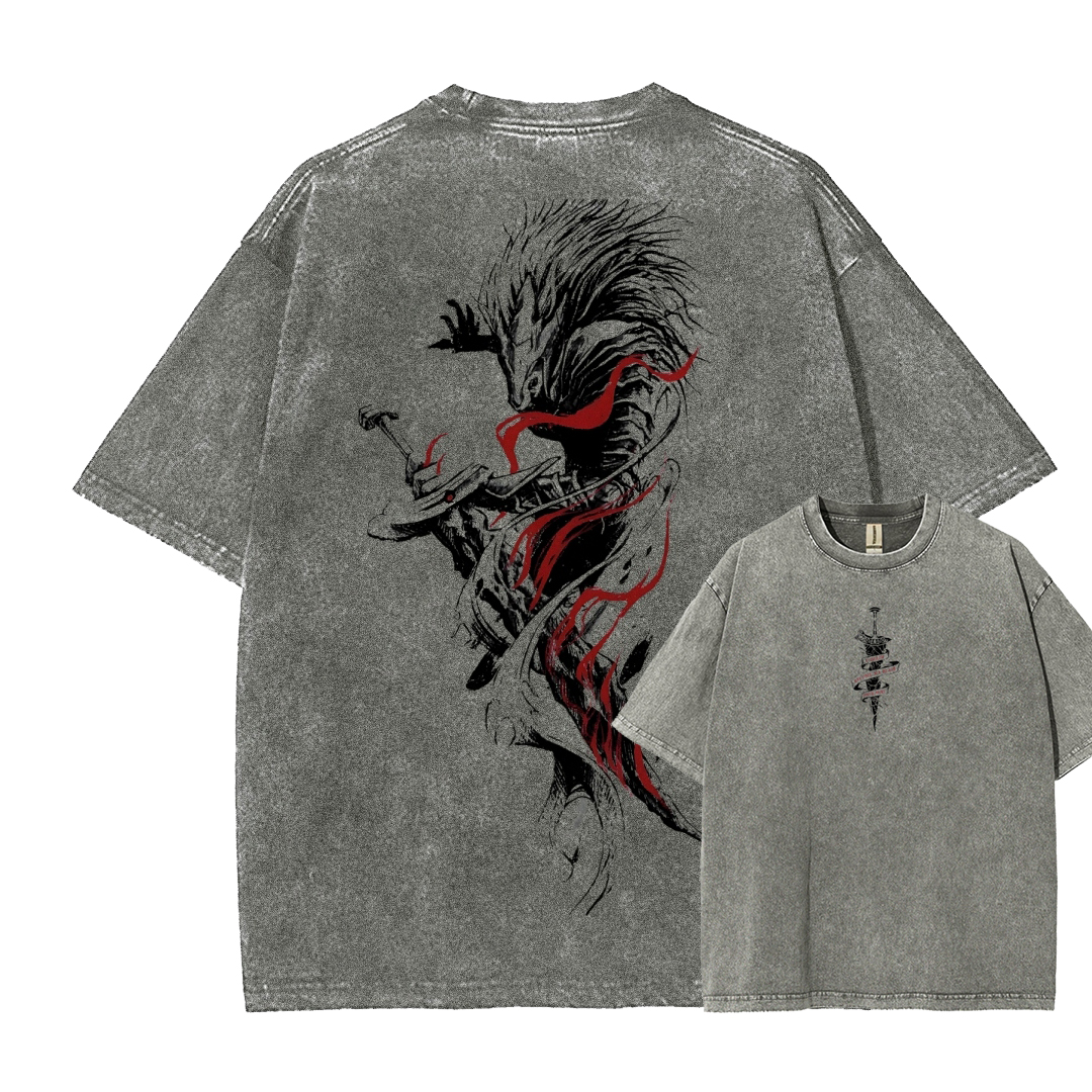 Elden Ring Elden Ring Unisex Fit Washed T-Shirt 2502008144