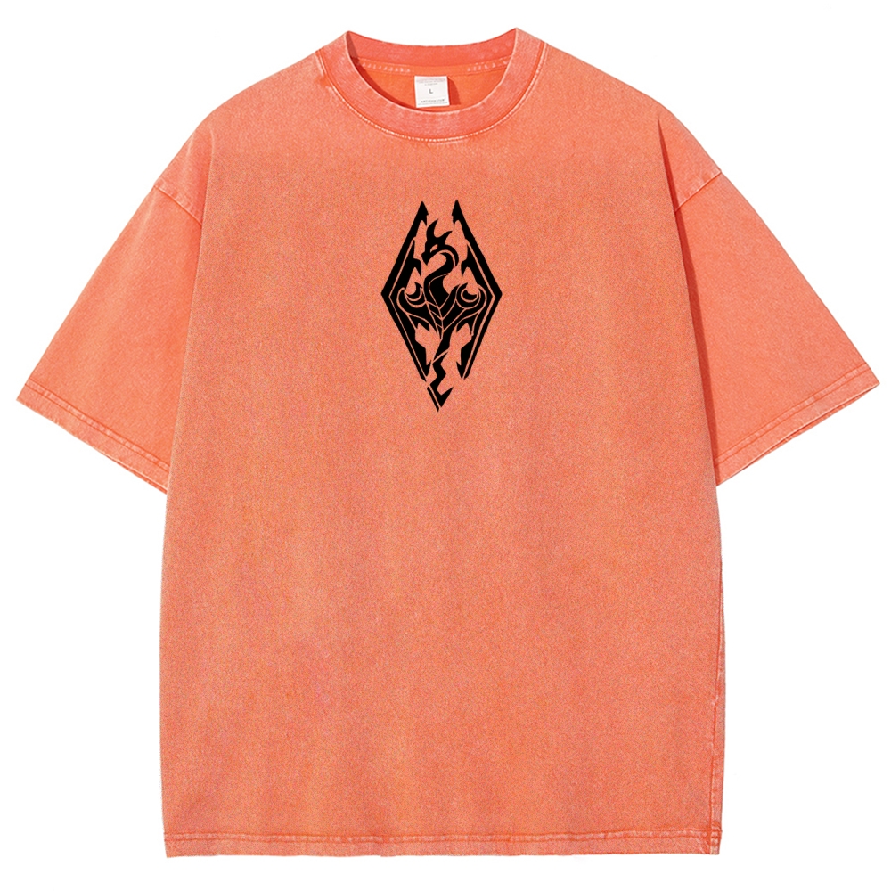 The Elder Scrolls Unisex Fit Washed T-Shirt 2602000574