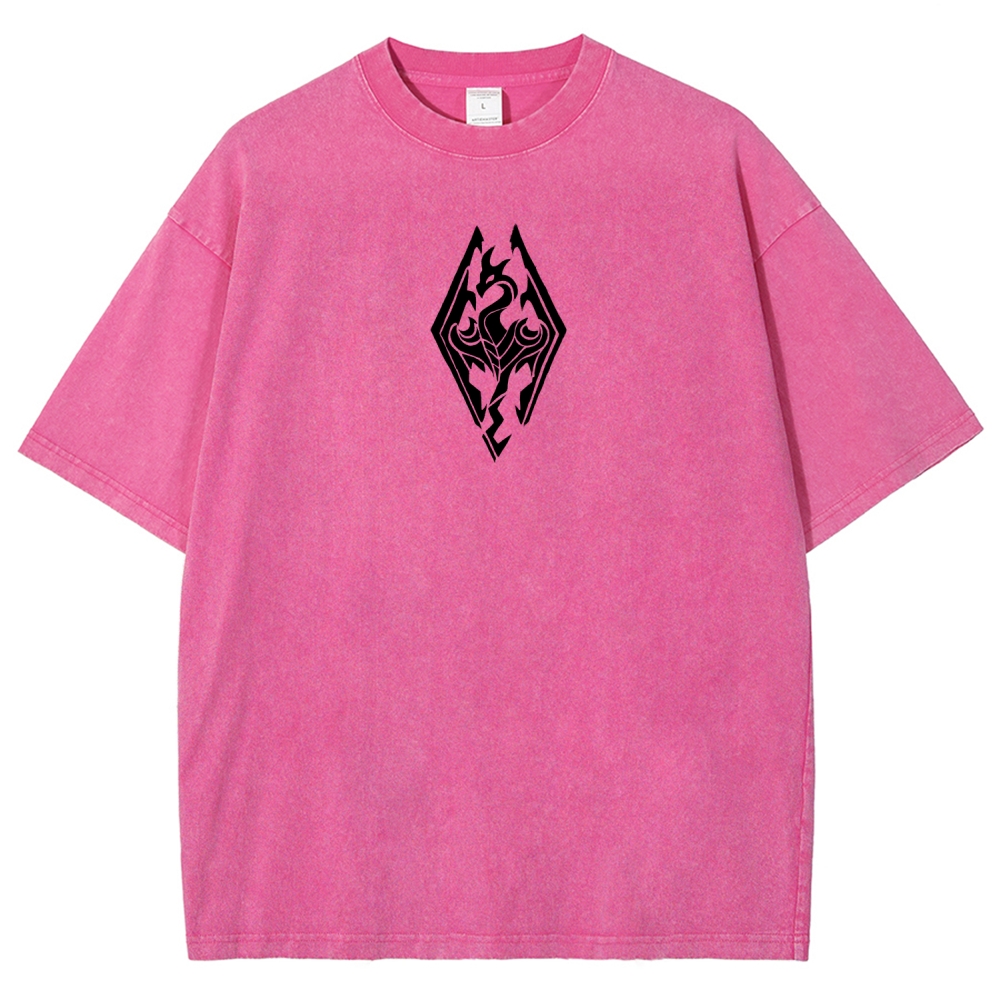 The Elder Scrolls Unisex Fit Washed T-Shirt 2602000574