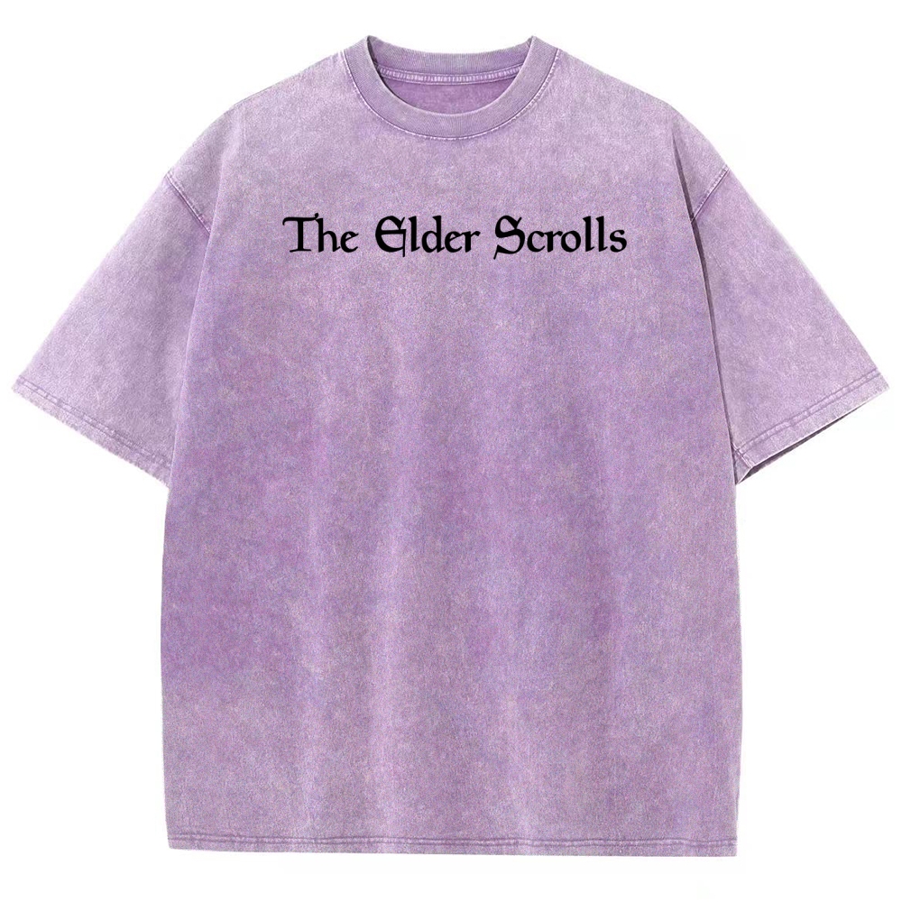 The Elder Scrolls Unisex Fit Washed T-Shirt 2602000577
