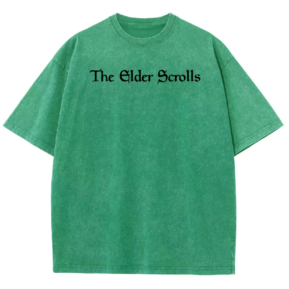 The Elder Scrolls Unisex Fit Washed T-Shirt 2602000577