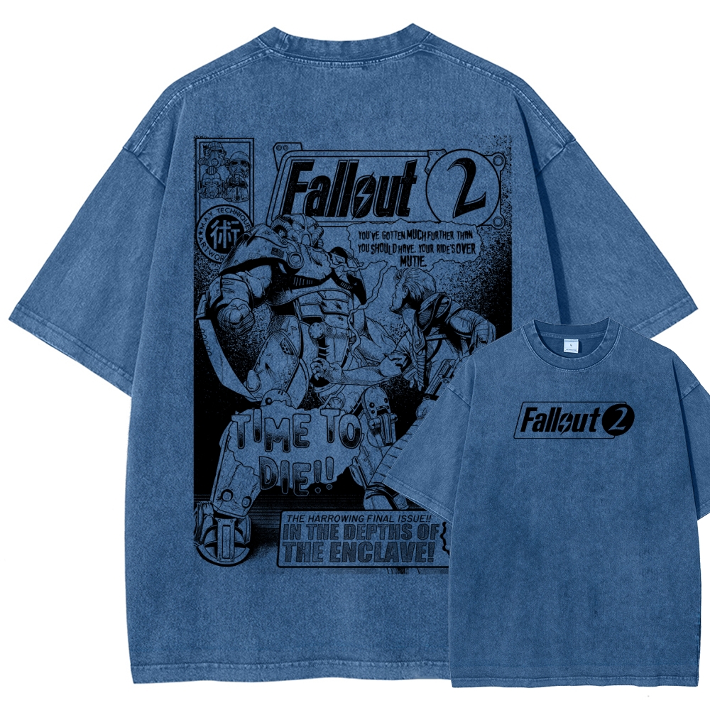 Fallout Unisex Fit Washed T-Shirt 2602000676