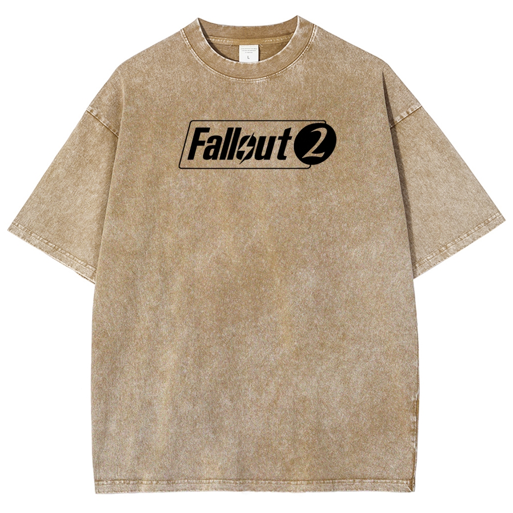 Fallout Unisex Fit Washed T-Shirt 2602000676