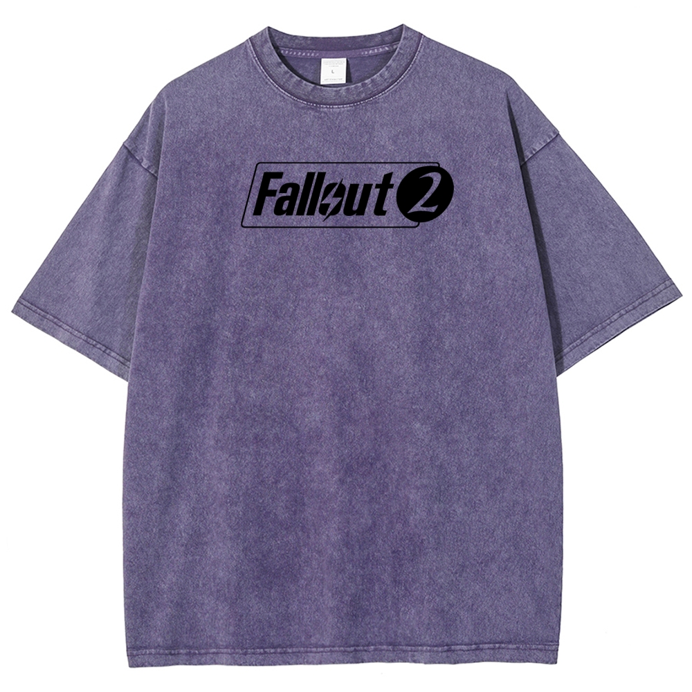 Fallout Unisex Fit Washed T-Shirt 2602000676