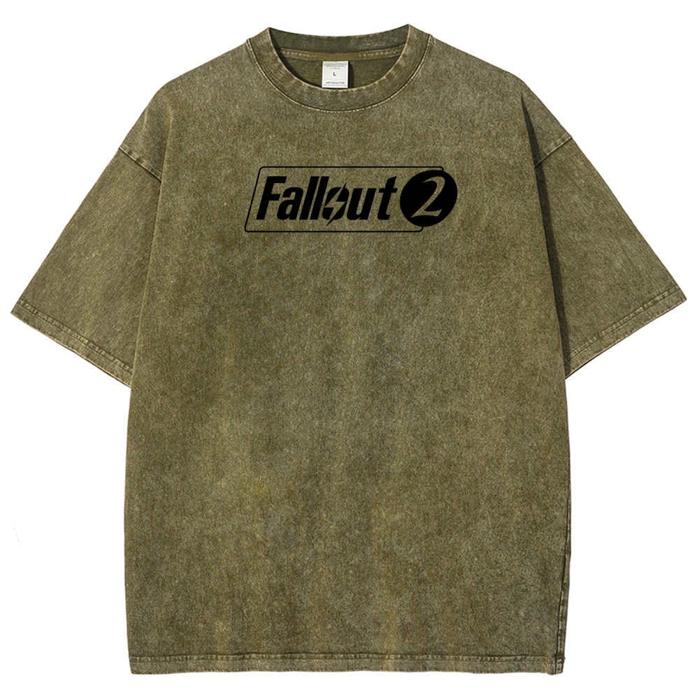 Fallout Unisex Fit Washed T-Shirt 2602000676