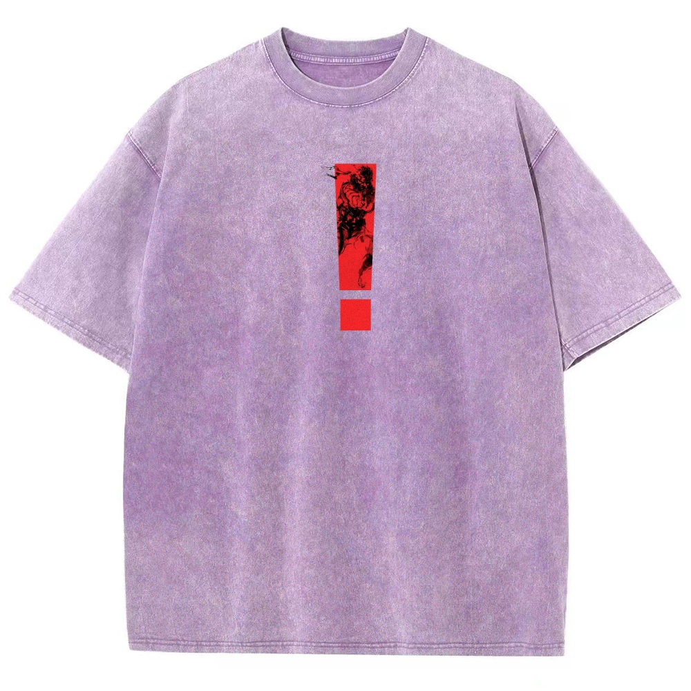 Metal Gear Solid Unisex Fit Washed T-Shirt 2602000884