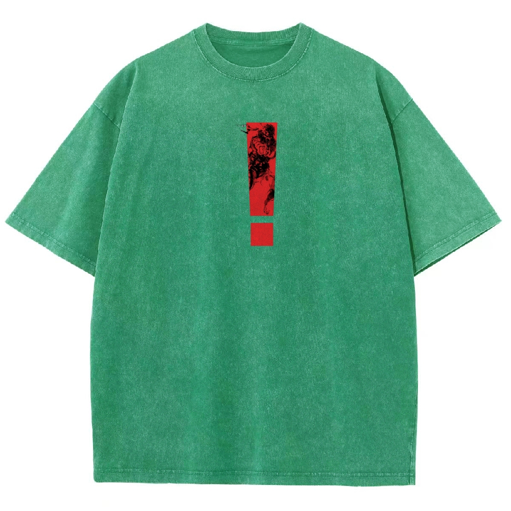 Metal Gear Solid Unisex Fit Washed T-Shirt 2602000884