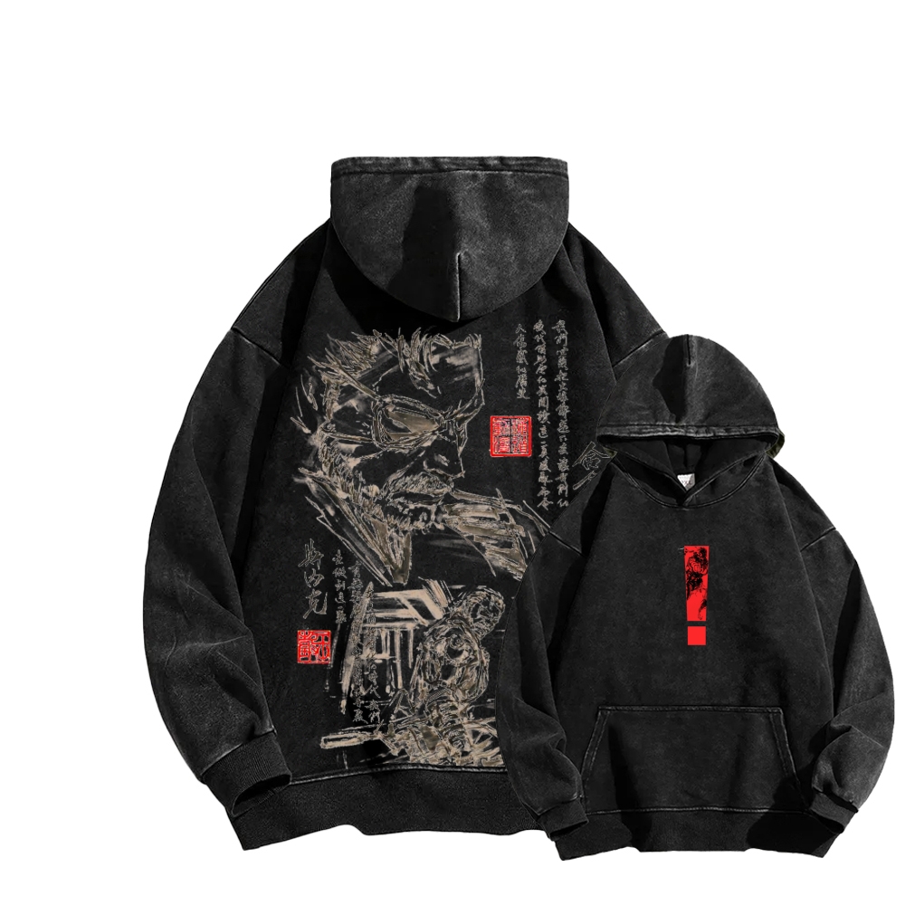 Metal Gear Solid Unisex Washed Hoodie 2602000963