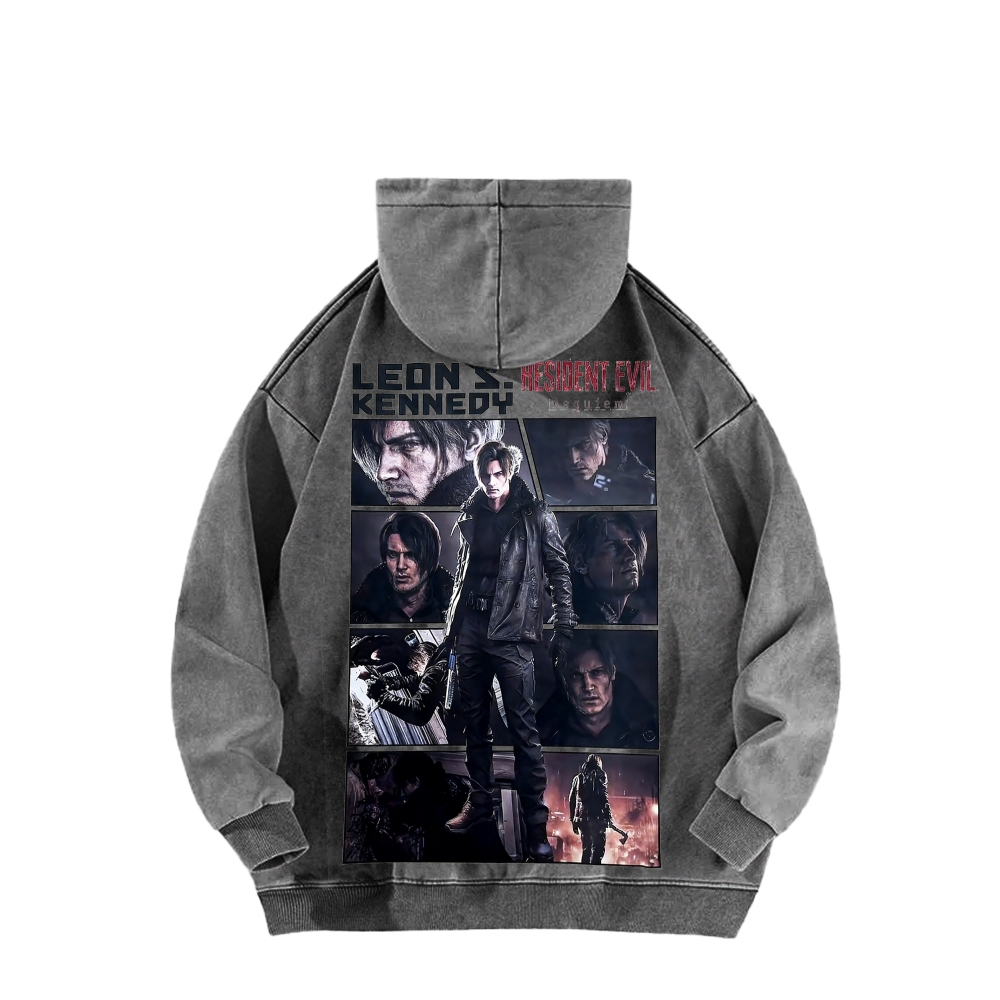 Resident Evil Unisex Washed Hoodie 2602001087